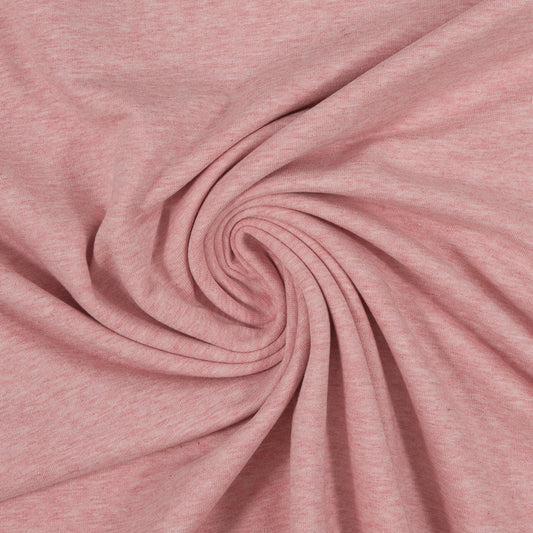 RESTSTÜCK 150cm Jersey rosa-melange