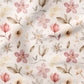 0.5m BIO French Terry Flowers neutral