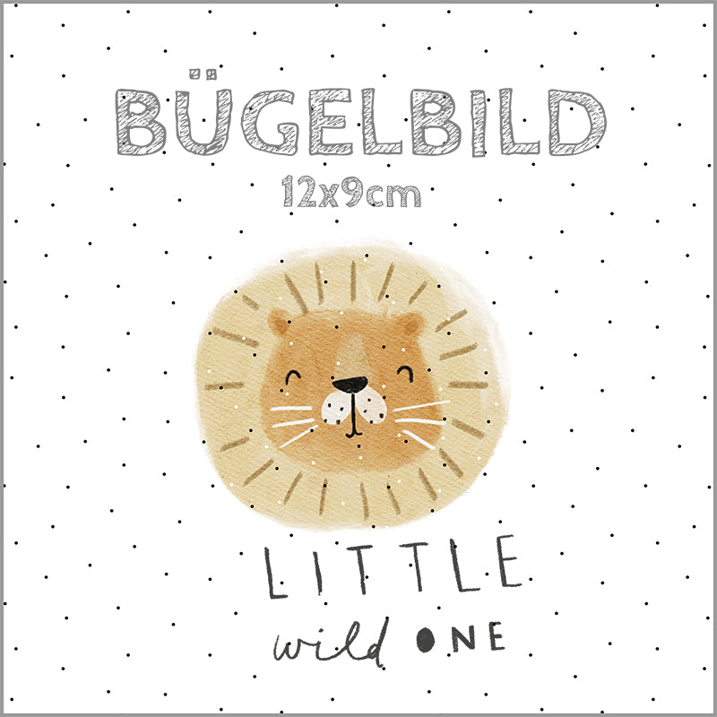 Bügelbild Little Wild One | 12x9cm