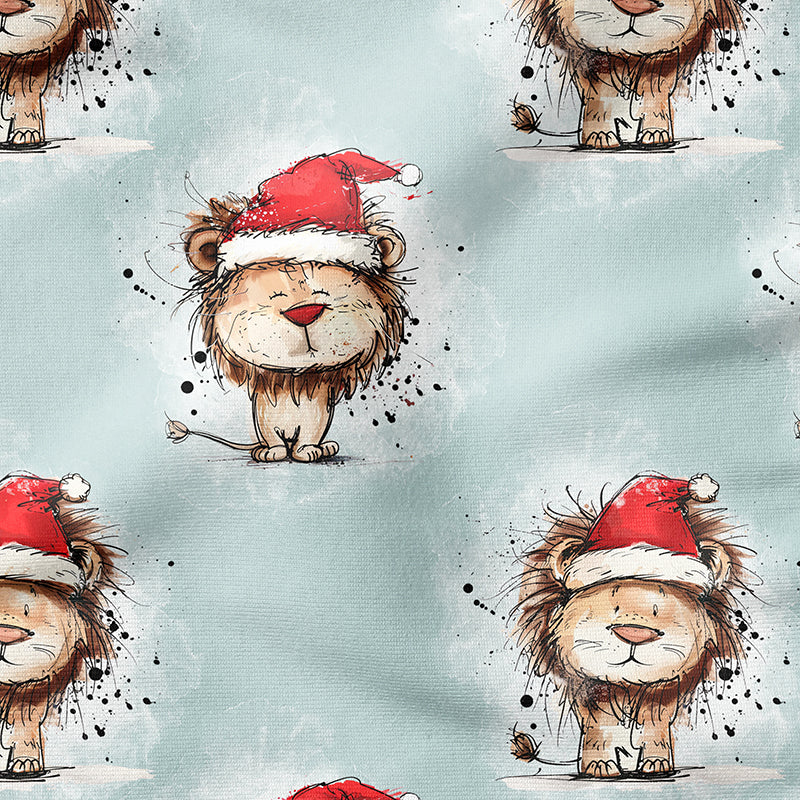 0.5m Biojersey Christmas Lion