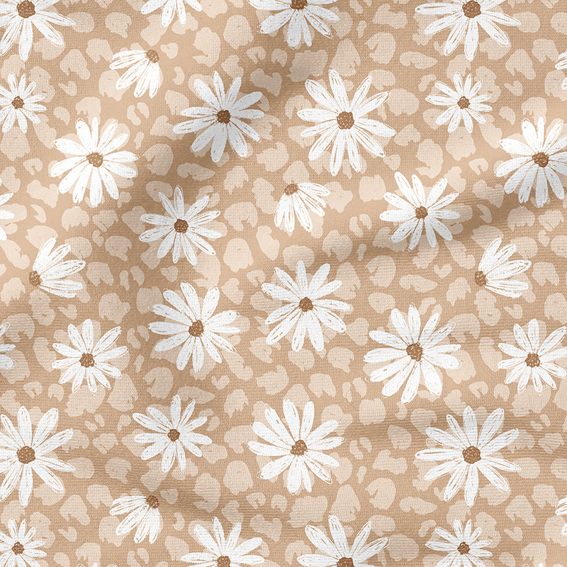 0.5m BIO French Terry Daisy Leo latte *COMING SOON*