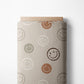 0.5m BIO Ribjersey Smiley taupe