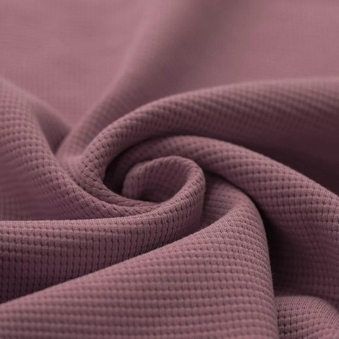 0.5m Waffeljersey altmauve