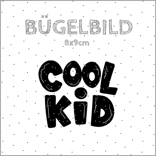 Bügelbild Cool Kid | 8x9cm