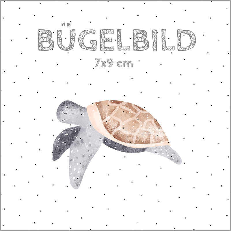 Bügelbild Sea Turtle | 7x9cm