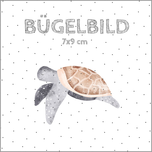 Bügelbild Sea Turtle | 7x9cm