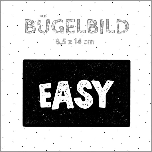 Bügelbild Easy | 8,5x14cm