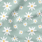 0.5m BIO French Terry Ditsy Daisy sage *VORBESTELLUNG*