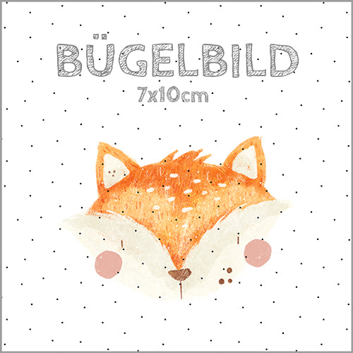 Bügelbild Fuchs | 7x10cm